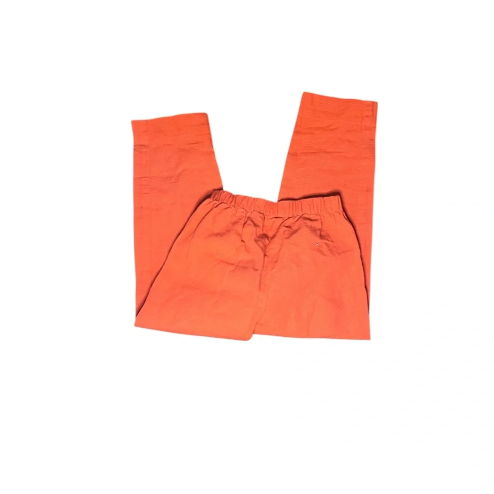 Vintage Y2K Minnie Minors Embroidered Tunic Pant Set Coin Detail Coral 6/7